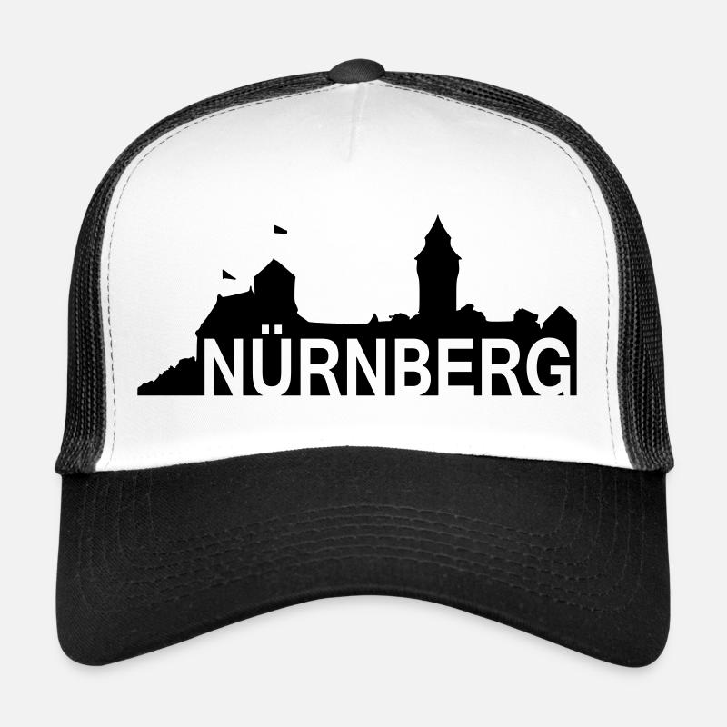 Nuremberg - roil © - Nuremberg with silhouette Trucker Cap