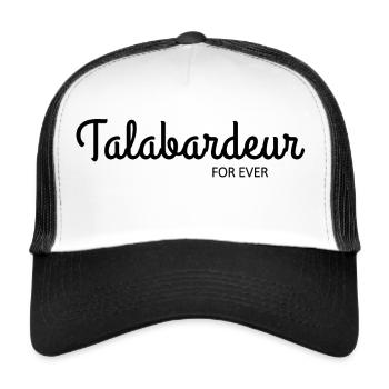 Brittany - Talabardeur for ever - Trucker Cap - white/black - Front
