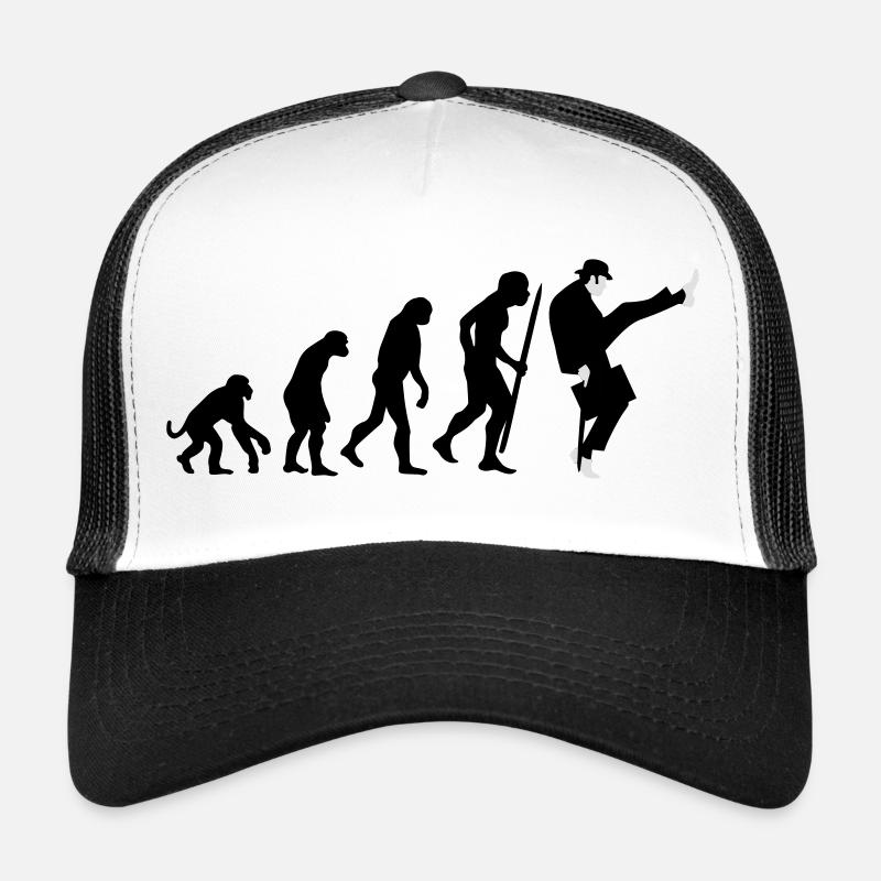 Evolution of silly walks Casquette trucker 
