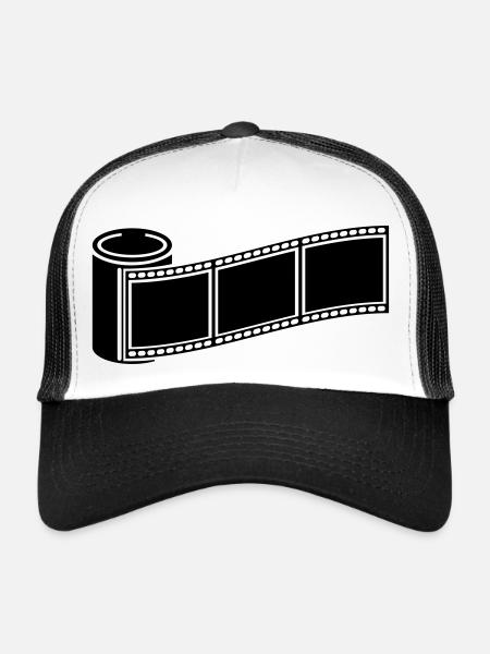 photo_retro_1_f1 - Trucker Cap - white/black