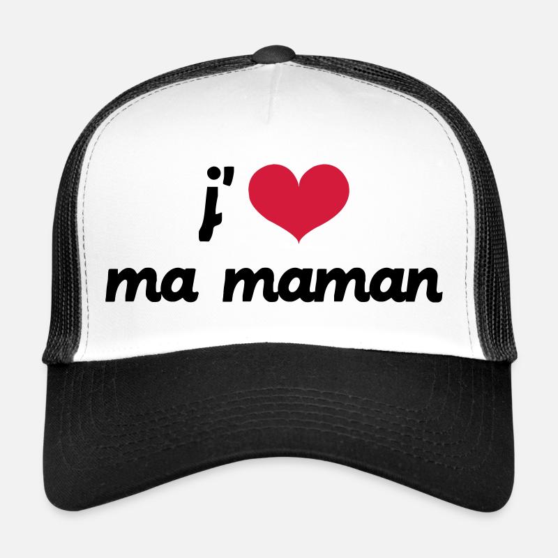 J'aime ma Maman Casquette trucker 
