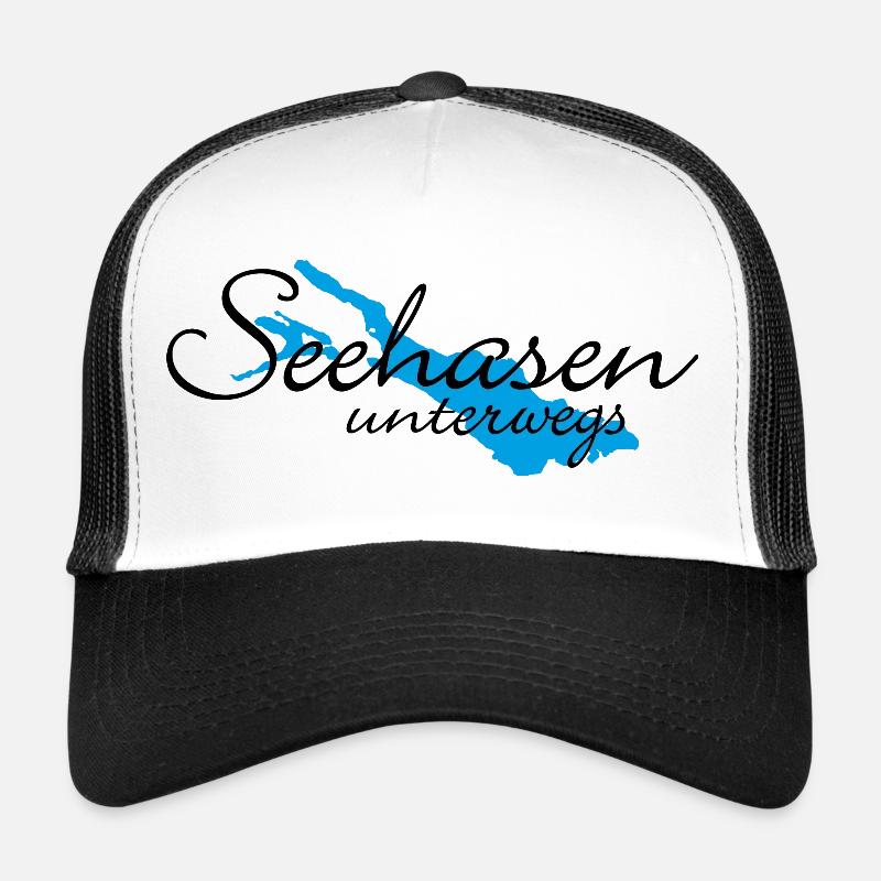Seehasen vom Bodensee unterwegs Trucker Cap