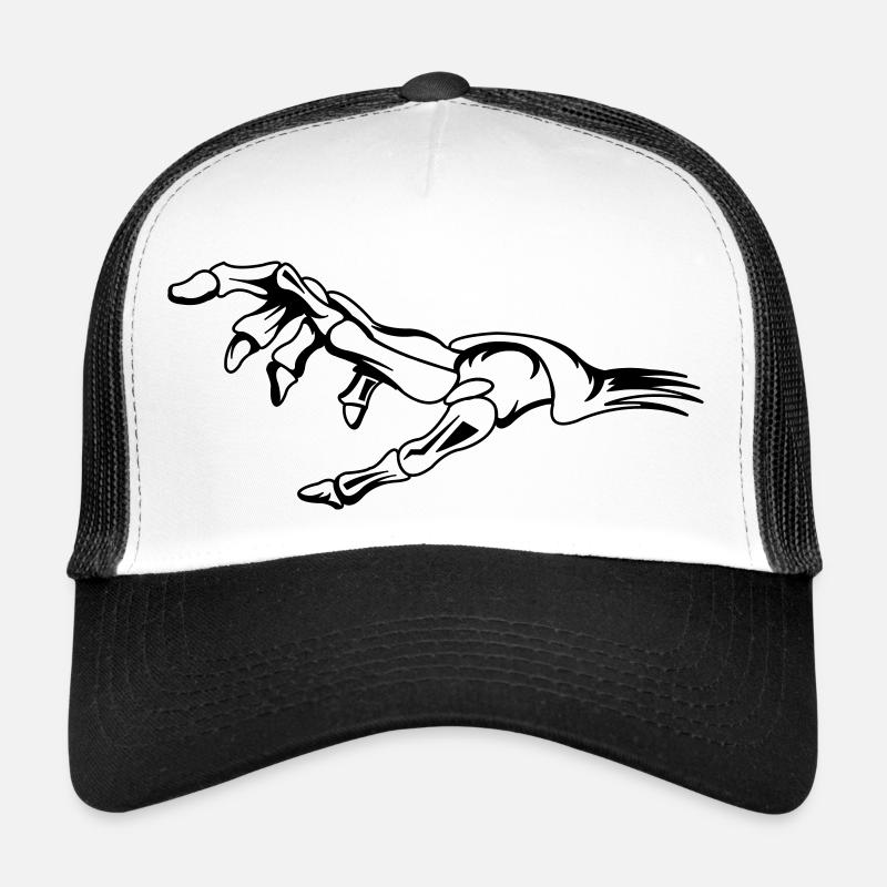 skelett_hand Casquette trucker 