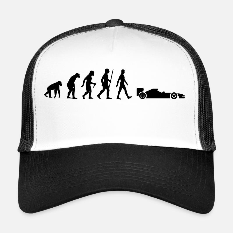 Evolution racing driver racing car 1 formula motorsport Trucker Cap