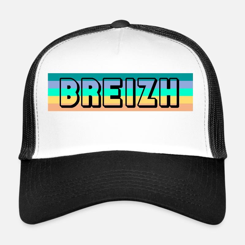 Bretagne - Breizh Casquette trucker 