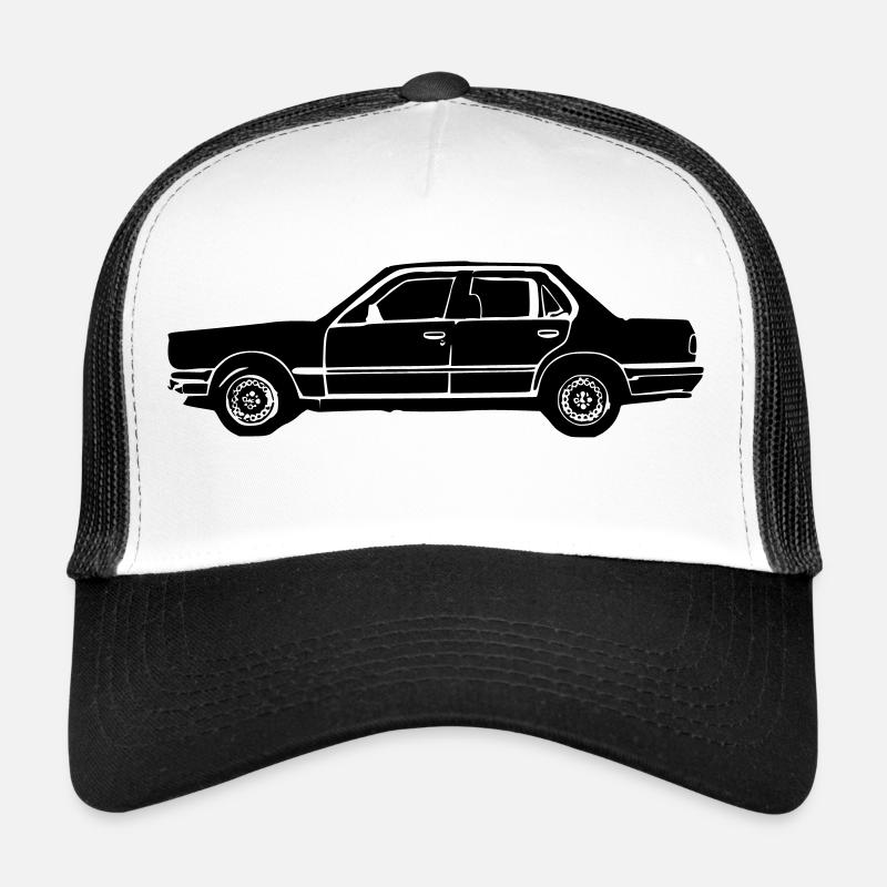 E30 Modifier 1 - Casquette trucker  - blanc/noir
