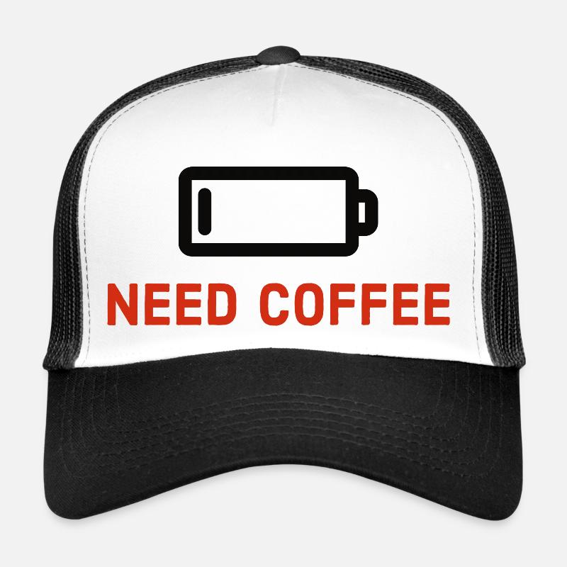 Besoin de café Casquette trucker 