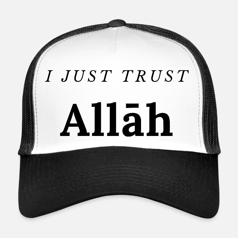 I just trust Allāh Trucker Cap