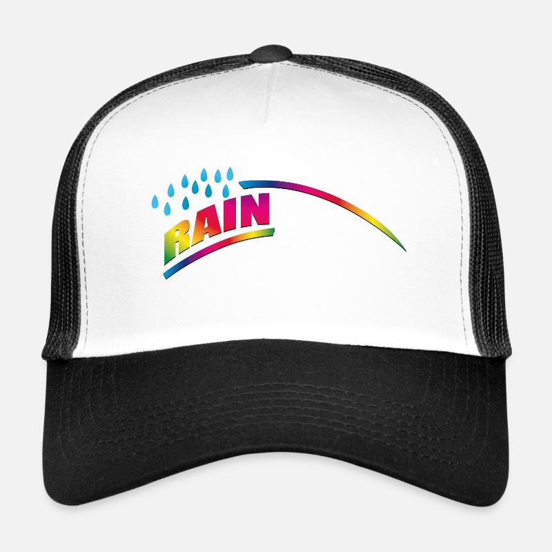RAINdrops or Rainbow | Regenbogen Trucker Cap