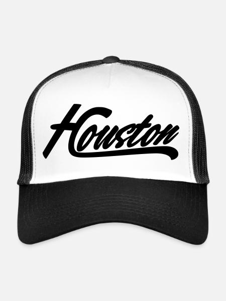 Chemise Houston - Casquette trucker  - blanc/noir - Devant