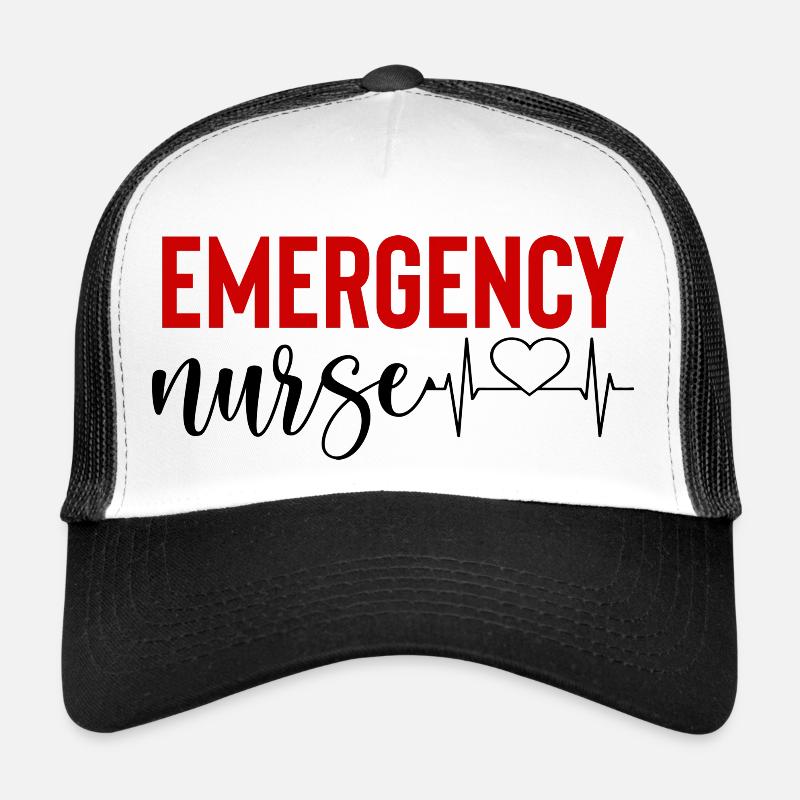 Emergency Nurse Trucker Cap