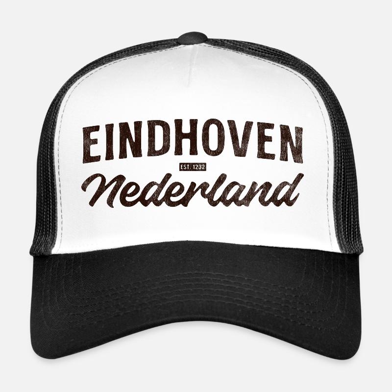 Eindhoven Nederland Script Logo Casquette trucker 