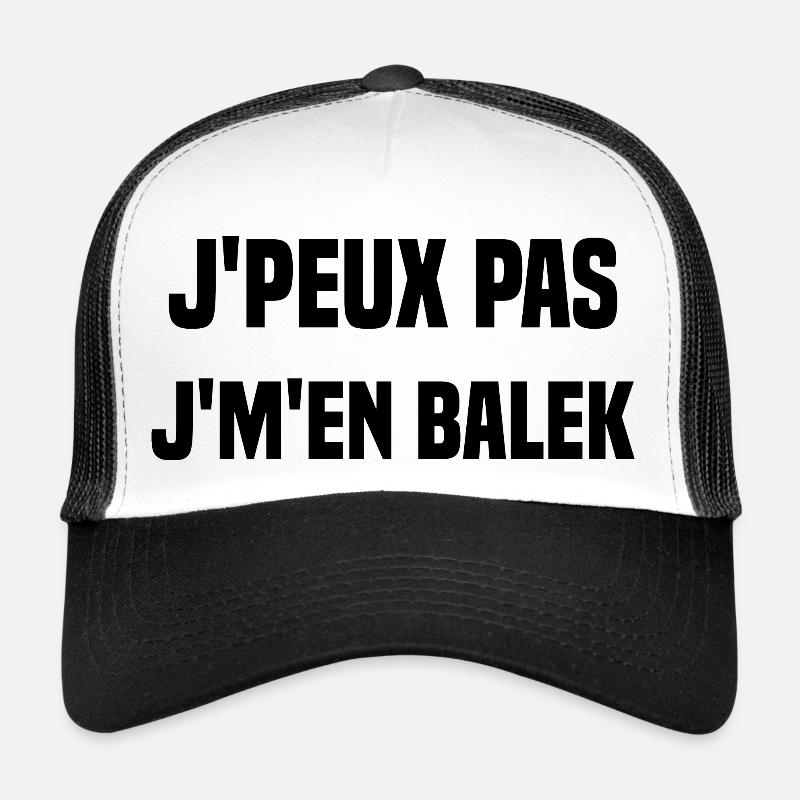 J'peux pas j'm'en balek Casquette trucker 