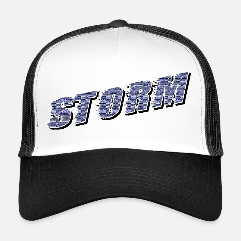 Réclamation STORM | Lettrage tempête Casquette trucker 