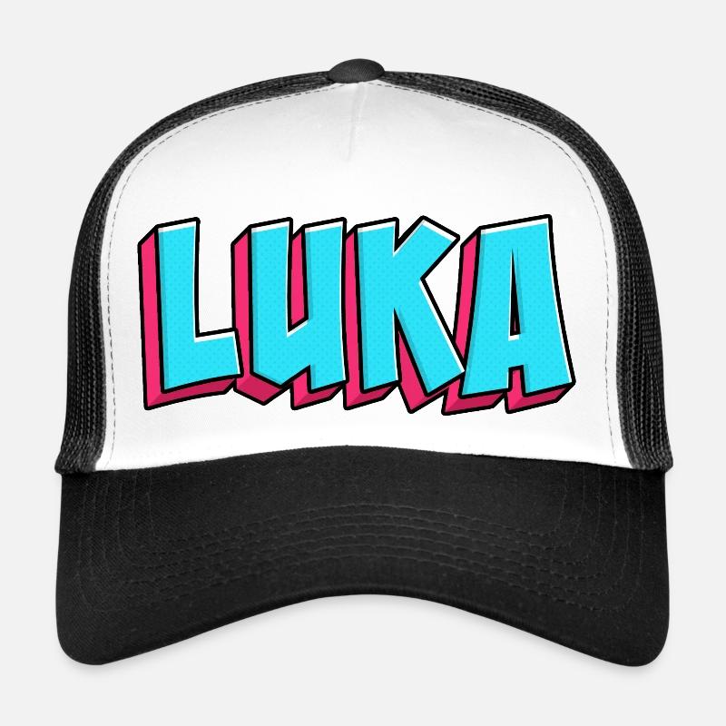 Motif du nom : Luka Casquette trucker 