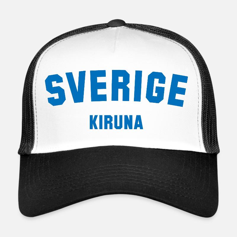 KIRUNA Suède Schweden Casquette trucker 