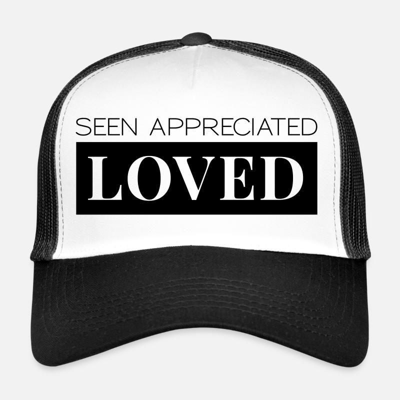 Lakes Appreciated Loved - Trucker Cap - white/black