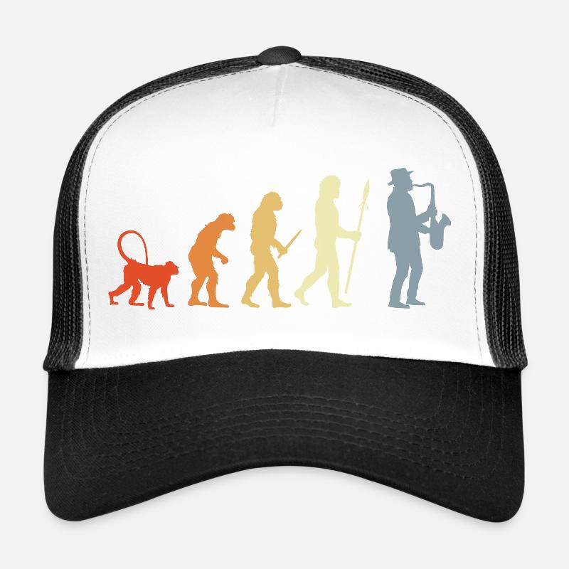 Saxophonist Evolution Trucker Cap
