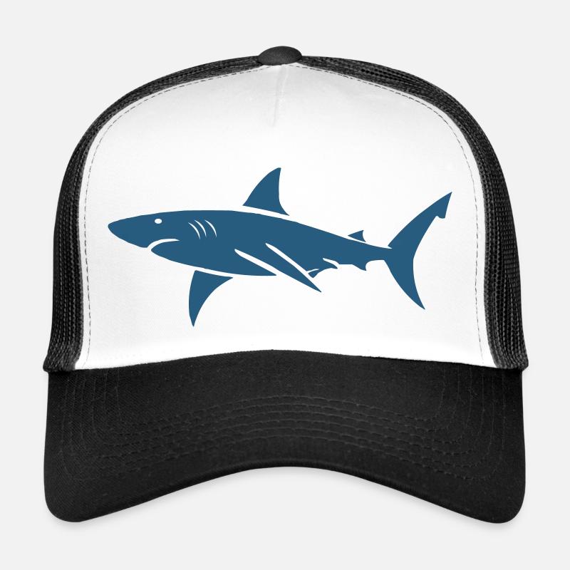 hai - Trucker Cap - Weiß/Schwarz