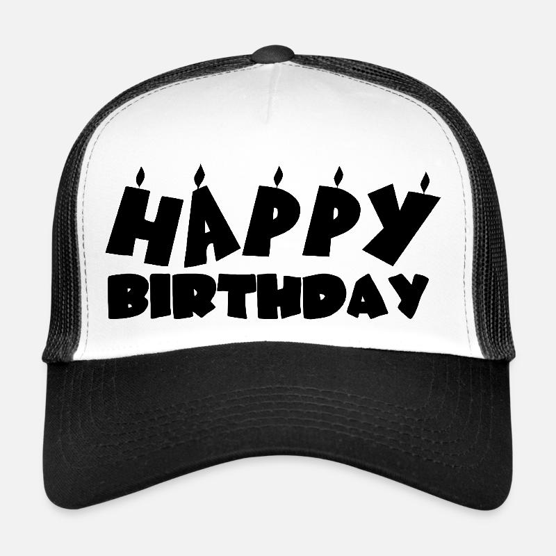 Bon anniversaire Casquette trucker 