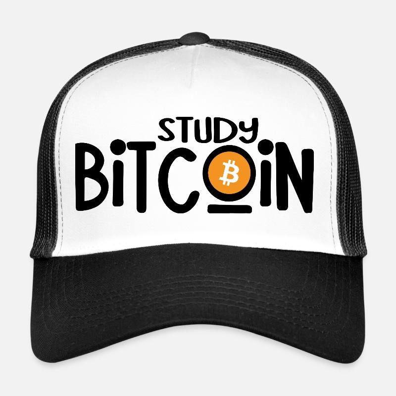 Study Bitcoin Trucker Cap