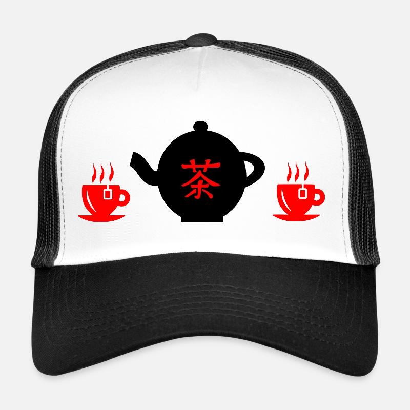 Chinese Tea Ceremony Trucker Cap