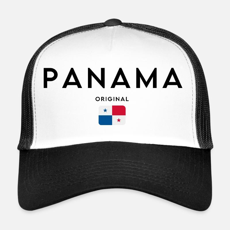 Fierté panaméenne, design minimaliste et élégant Casquette trucker 