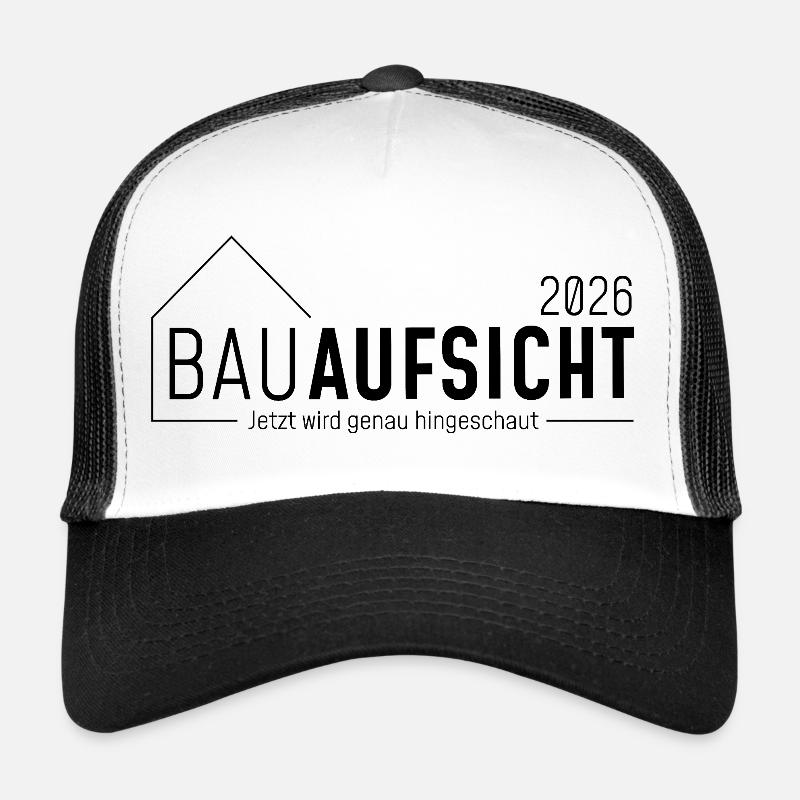 Supervision du bâtiment - Il est temps d’y jeter un œil attentif ! Casquette trucker 
