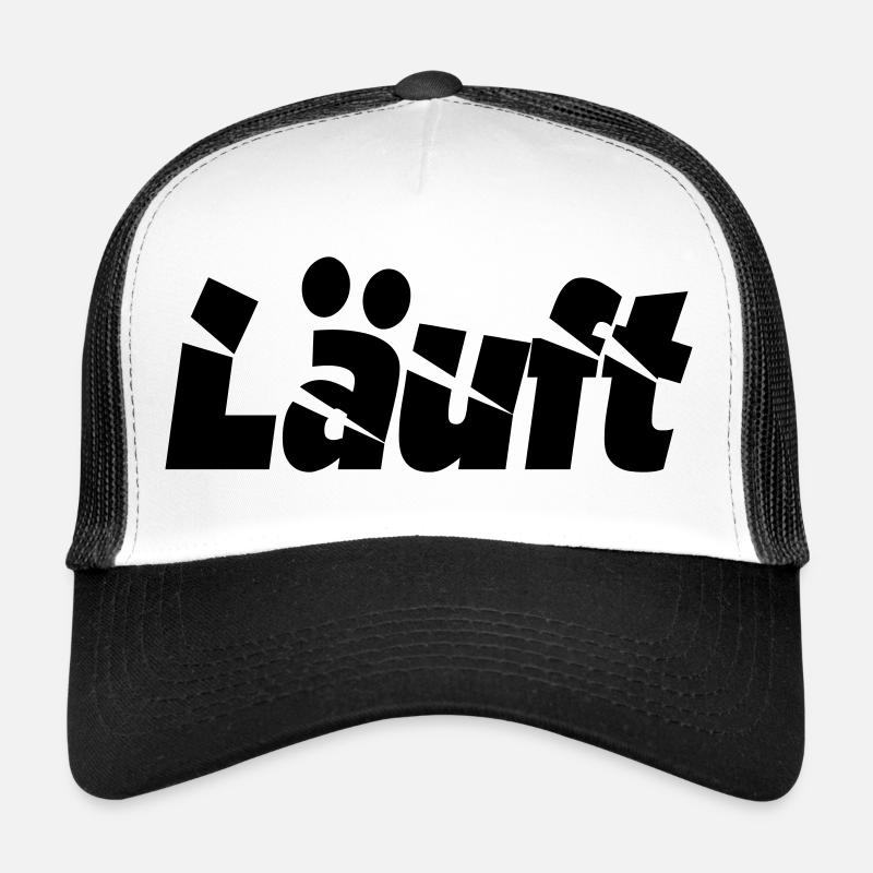 Score - Casquette trucker  - blanc/noir