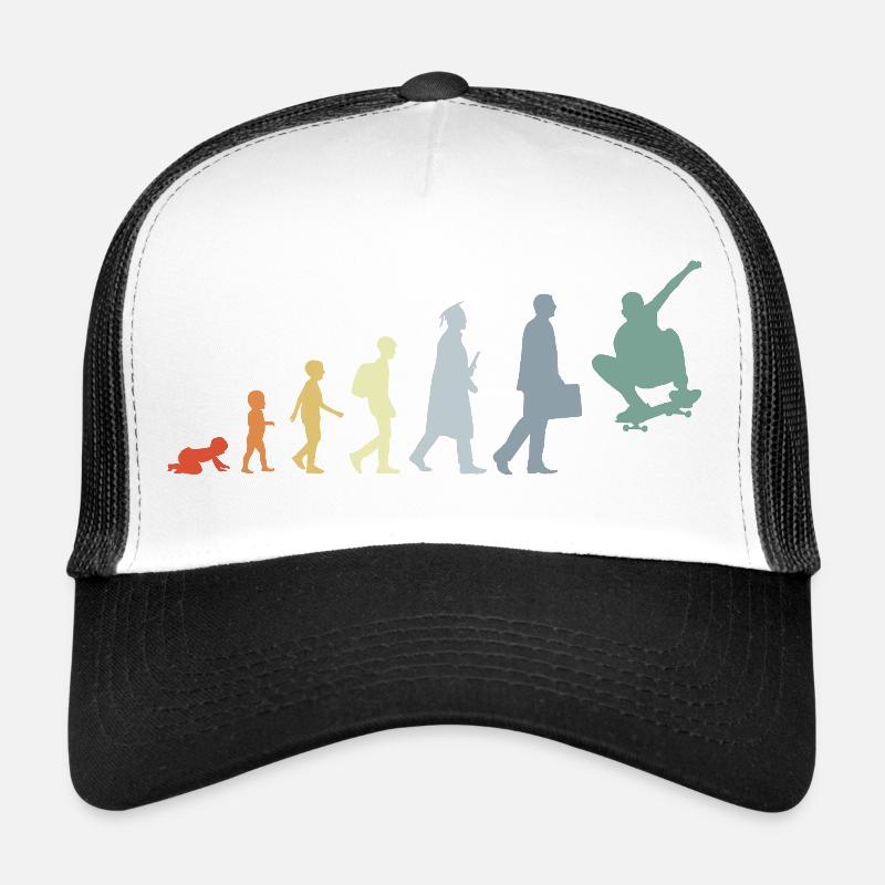 Évolution du skateur Casquette trucker 