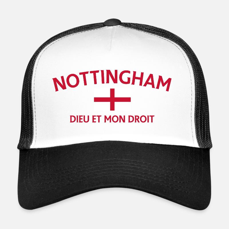 T-shirt drapeau anglais Nottingham Crest Casquette trucker 