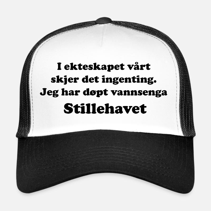 In unserer Ehe - Trucker Cap - Weiß/Schwarz