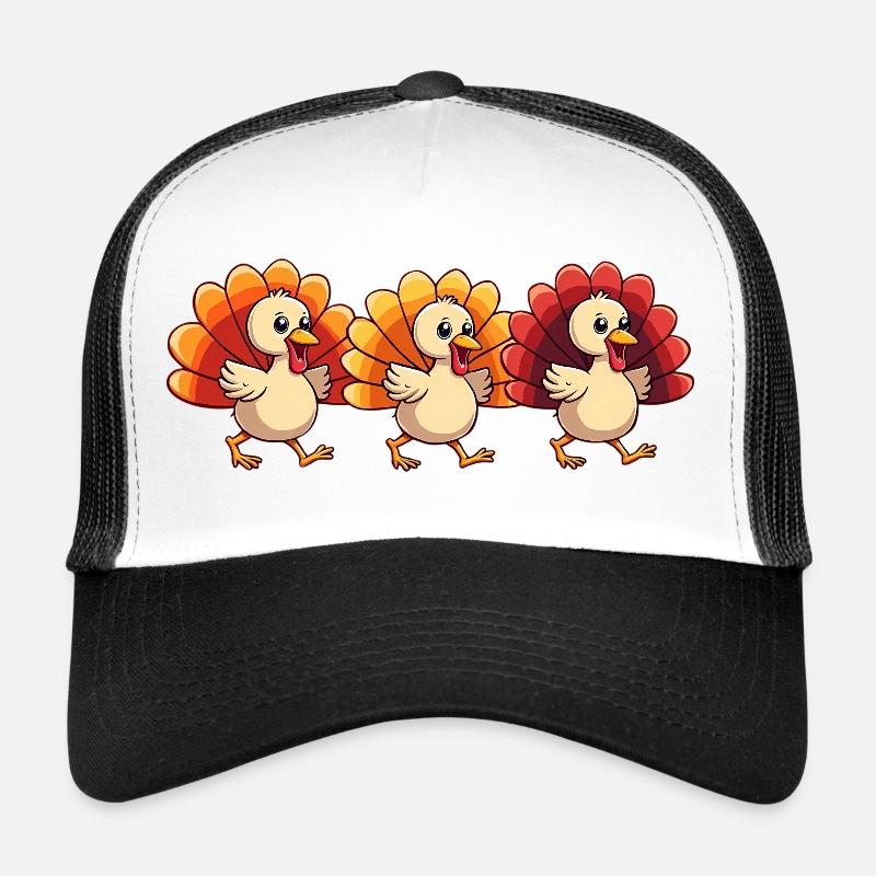 Bébé dinde de Thanksgiving Casquette trucker 