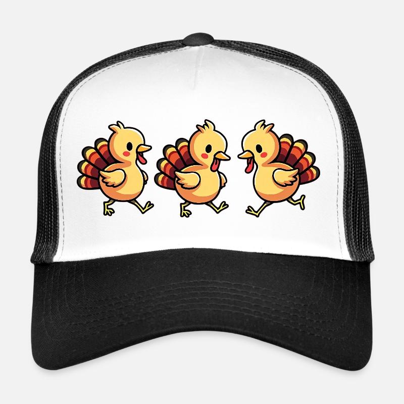 Bébé dinde de Thanksgiving Casquette trucker 