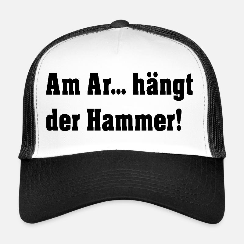 Sur l’A.... Accroche le marteau ! Casquette trucker 