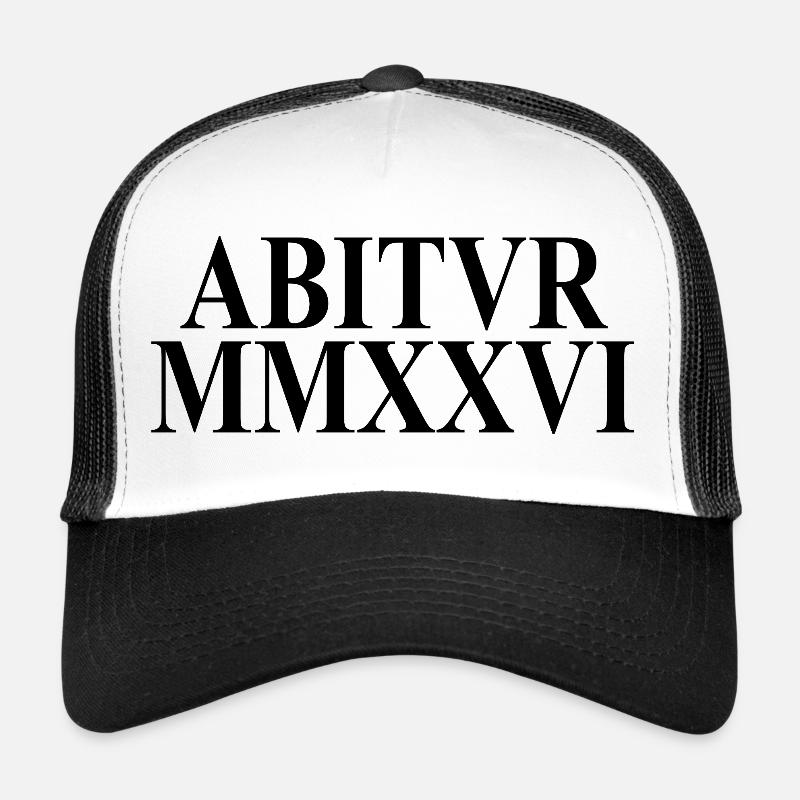 Abitur 2026 - Abitur - Chiffres romains - Latin Casquette trucker 