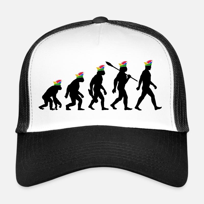 Homo Karnevalis | Evolution der Narren, Fastnacht Trucker Cap