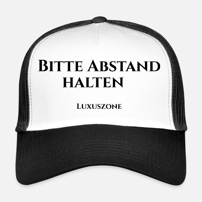 Bitte Abstand halten, Luxuszone Trucker Cap