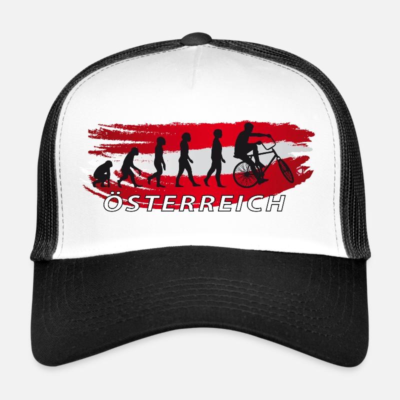 Cycling, Cycleball, Indoor Cycling, Evolution, AU - Trucker Cap - white/black