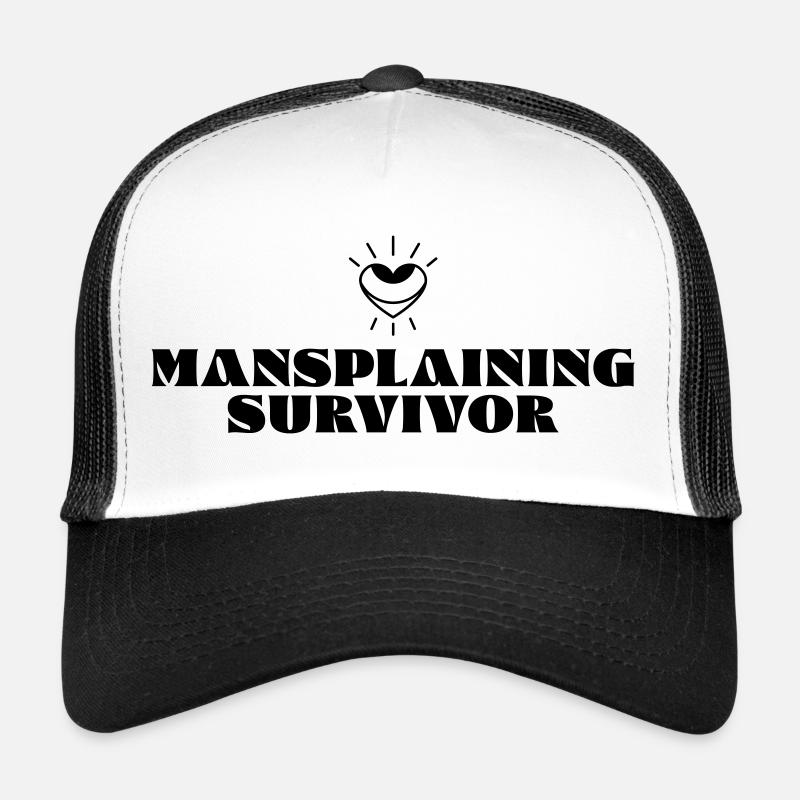 Survivant du Mansplaining Casquette trucker 