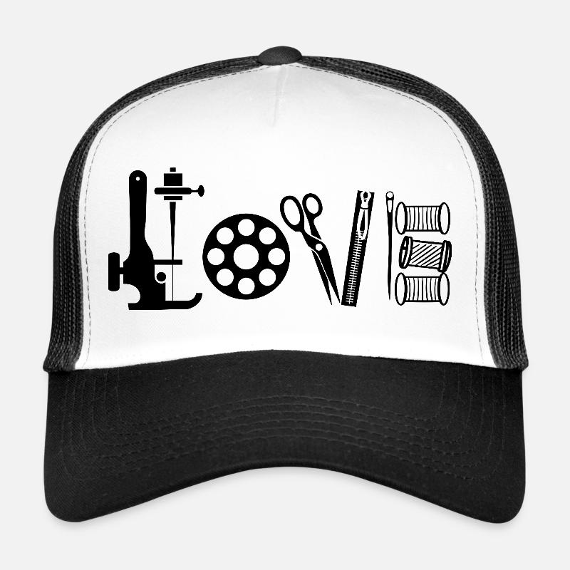 Adore la machine à coudre tailleur artisanale Casquette trucker 