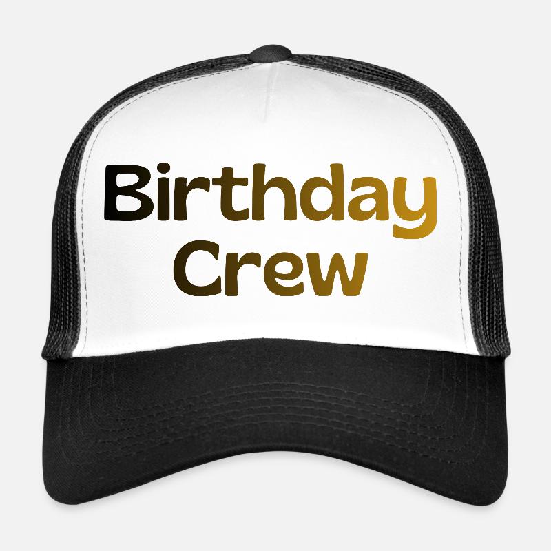 Birthday Crew Trucker Cap