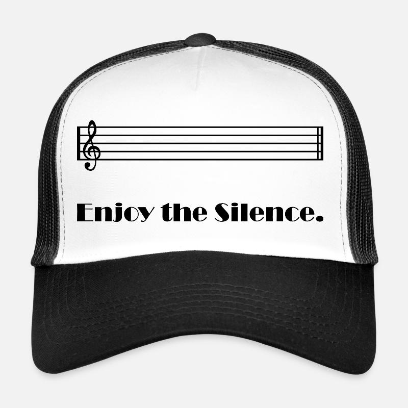 Enjoy the silence Trucker Cap