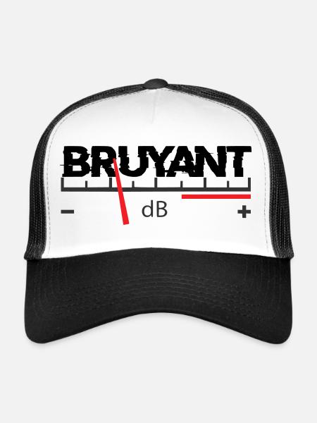 Noisy - Trucker Cap - white/black - Front