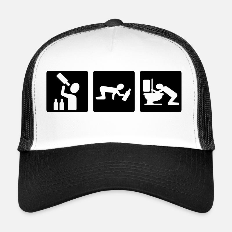 alcool Casquette trucker 