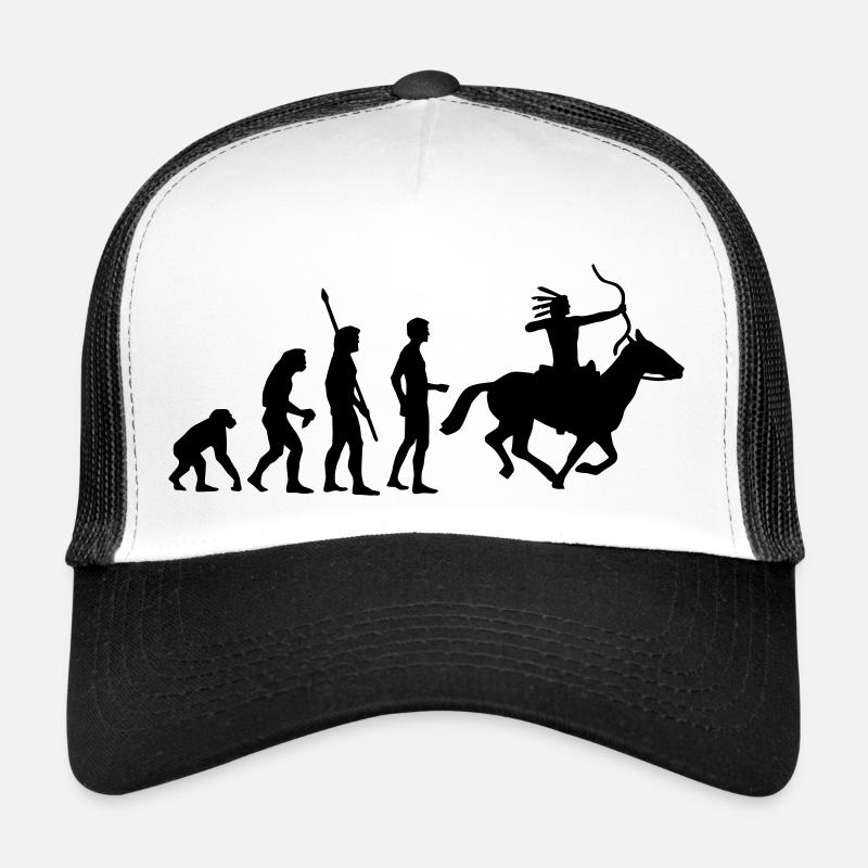 evolution_indianer Casquette trucker 