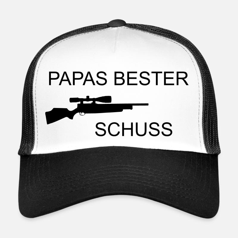 Papas bester Schuss Trucker Cap