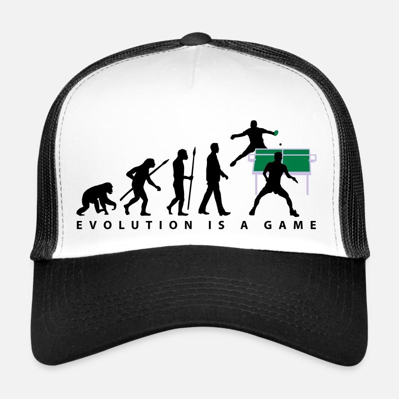 evolution_tischtennisspieler_102012_a_3c Casquette trucker 