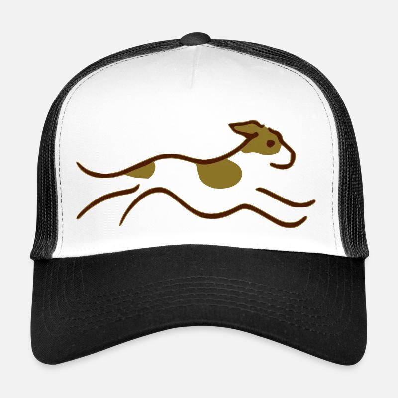 Kromfohrländer - Trucker Cap - Weiß/Schwarz