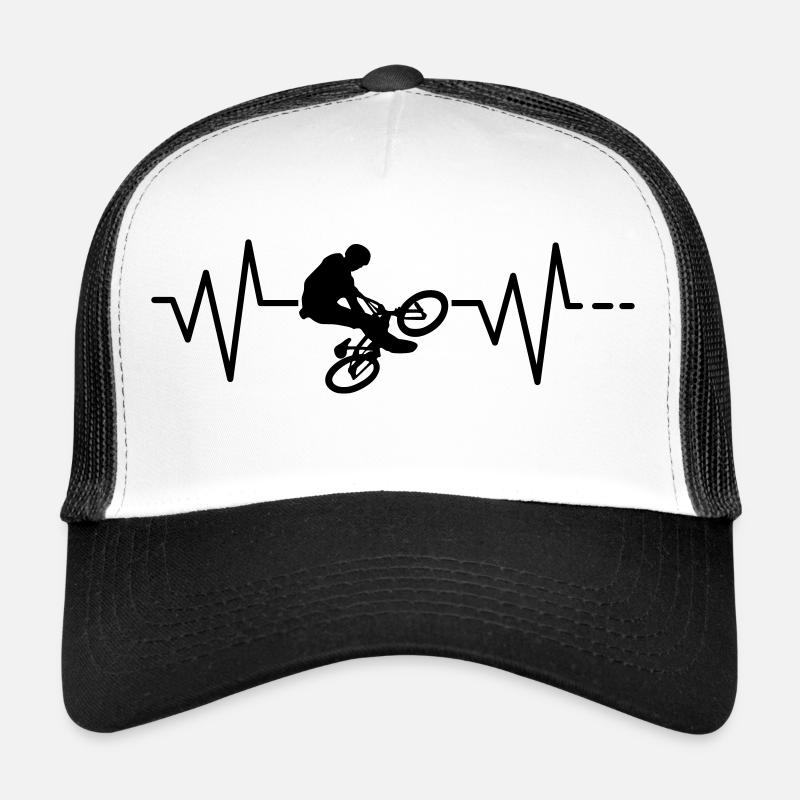 Heartbeat BMX - cyclisme, vélo, astuces, vélo Casquette trucker 